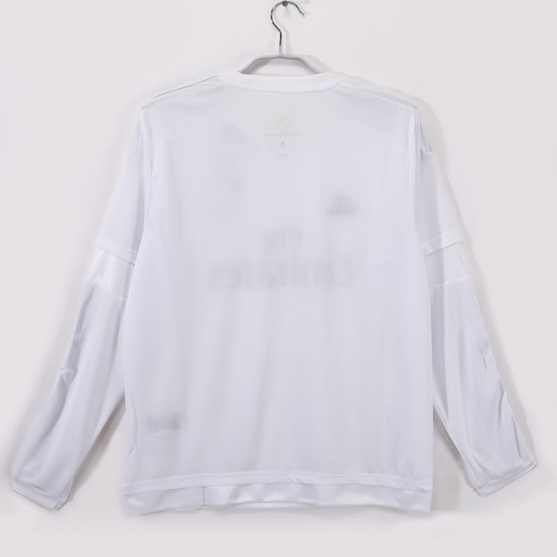 CAMISETA REAL MADRID I MANGA LARGA 2015/16 HOMBRE (RETRO)