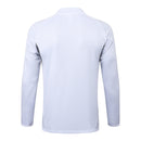 Chándal Real Madrid 25/26 Chaqueta Blanca y Pantalón Negro