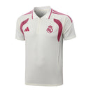Conjunto Real Madrid 26/27 Polo Blanca y Pantalón Rosa