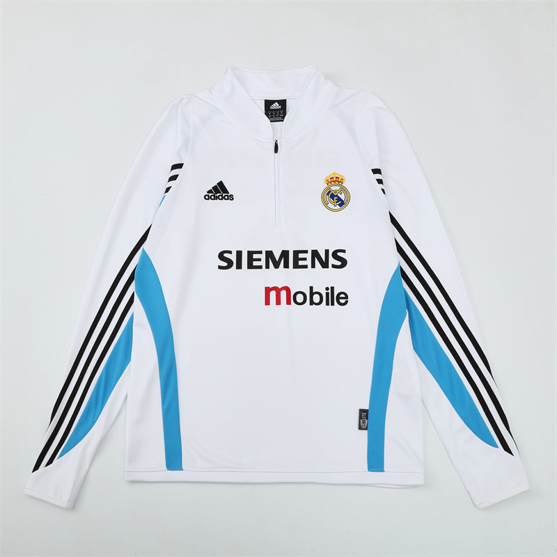 SUDADERA REAL MADRID 2003-04 HOMBRE (RETRO)