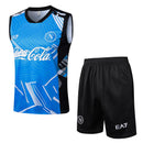 NAPOLI CONJUNTO SIN MANGAS ENTRENAMIENTO 24/25 HOMBRE