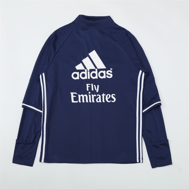 SUDADERA REAL MADRID 2016-17 HOMBRE (RETRO)