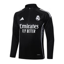 Chándal Real Madrid 25/26 Chaqueta y Pantalón Negro