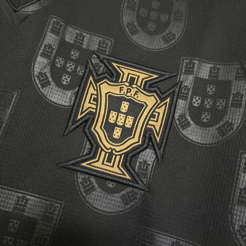 CAMISETA PORTUGAL NEGRA 2025/26 HOMBRE