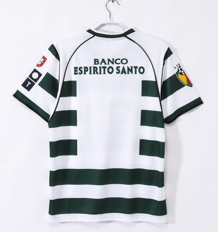 CAMISETA SPORTING LISBOA I 2001/03 HOMBRE (RETRO)