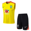 BRASIL CONJUNTO SIN MANGAS ENTRENAMIENTO 25/26 HOMBRE