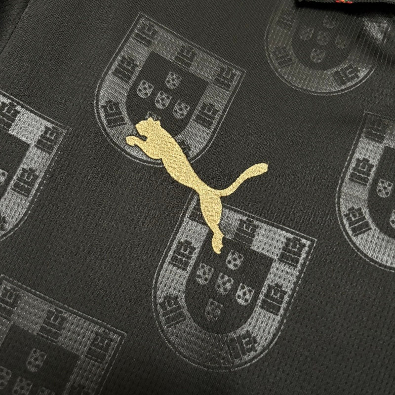 CAMISETA PORTUGAL NEGRA 2025/26 HOMBRE