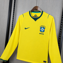 Camiseta Brasil I 26/27 Manga Larga