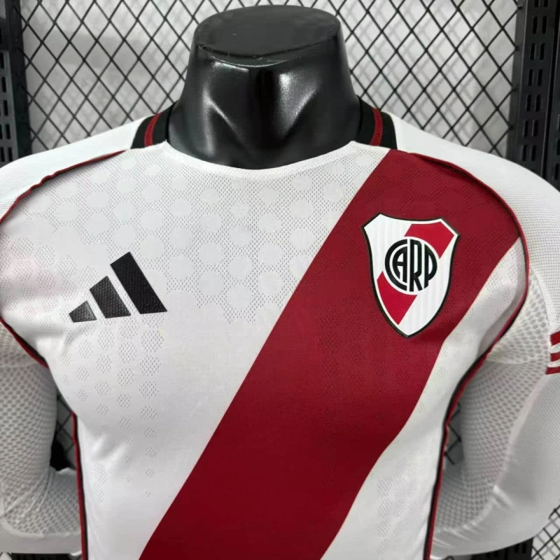 CAMISETA RIVER PLATE I 25/26 HOMBRE (VERSIÓN JUGADOR) MANGA LARGA