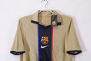 CAMISETA BARCELONA II 2001/02 HOMBRE (RETRO)