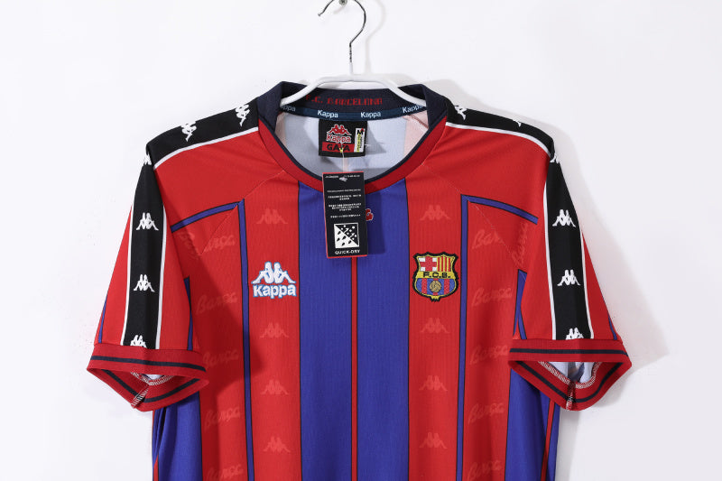 CAMISETA BARCELONA I 1997/98 HOMBRE (RETRO)