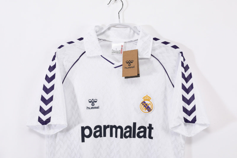 CAMISETA REAL MADRID I 1986/87 HOMBRE (RETRO)