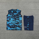 NAPOLI CONJUNTO SIN MANGAS ENTRENAMIENTO 24/25 HOMBRE