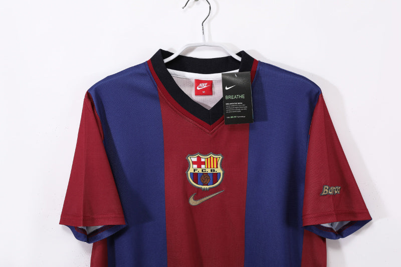 CAMISETA BARCELONA I 1998/99 HOMBRE (RETRO)