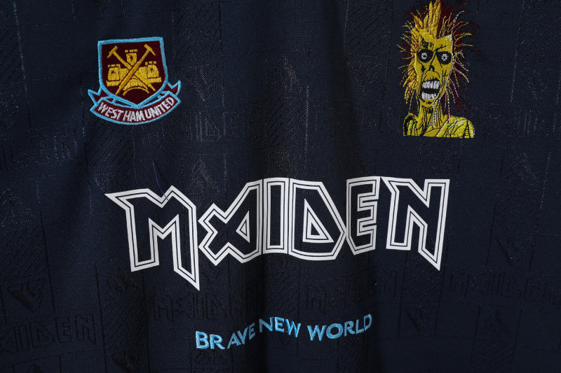 CAMISETA WEST HAM EDICIÓN LIMITADA IRON MAIDEN 1999/01 HOMBRE (RETRO)