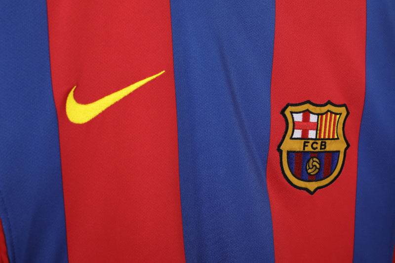 CAMISETA BARCELONA I 2004/05 HOMBRE (RETRO)