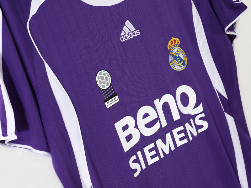 CAMISETA REAL MADRID III 2006/07 HOMBRE (RETRO)