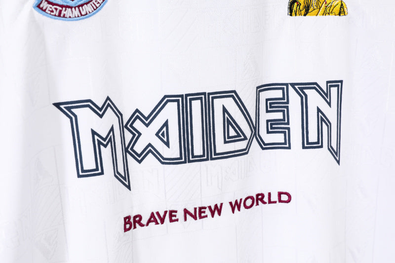 CAMISETA WEST HAM EDICIÓN LIMITADA IRON MAIDEN 1999/01 HOMBRE (RETRO)
