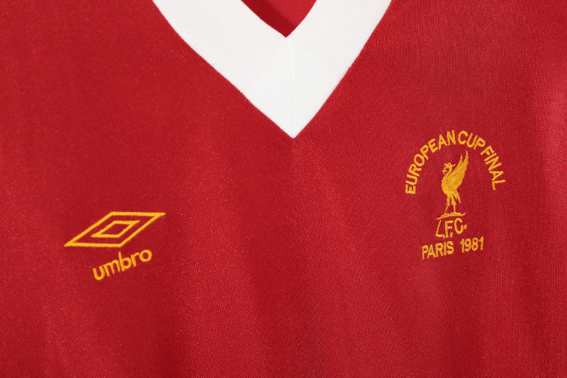 CAMISETA LIVERPOOL I 1980/81 HOMBRE (RETRO)
