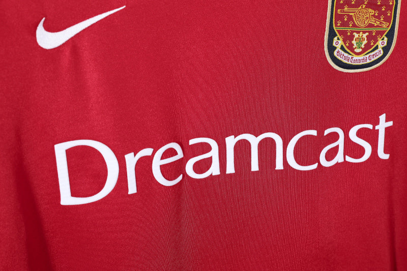 CAMISETA ARSENAL I 2001/02 HOMBRE (RETRO)