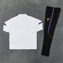 Chándal Barcelona 26/27 Sudadera Blanca y Pantalón Negro