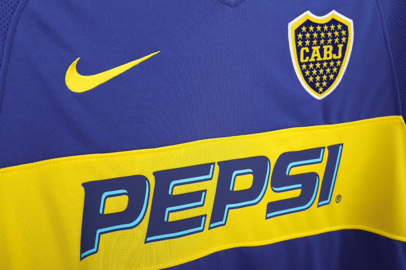 CAMISETA BOCA JUNIORS I 2003/04 HOMBRE (RETRO)