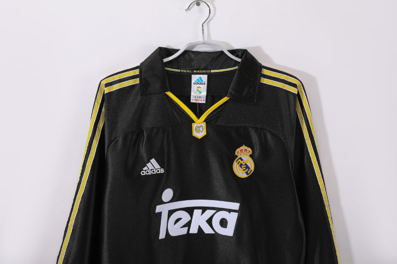 CAMISETA REAL MADRID II MANGA LARGA 1999/01 HOMBRE (RETRO)