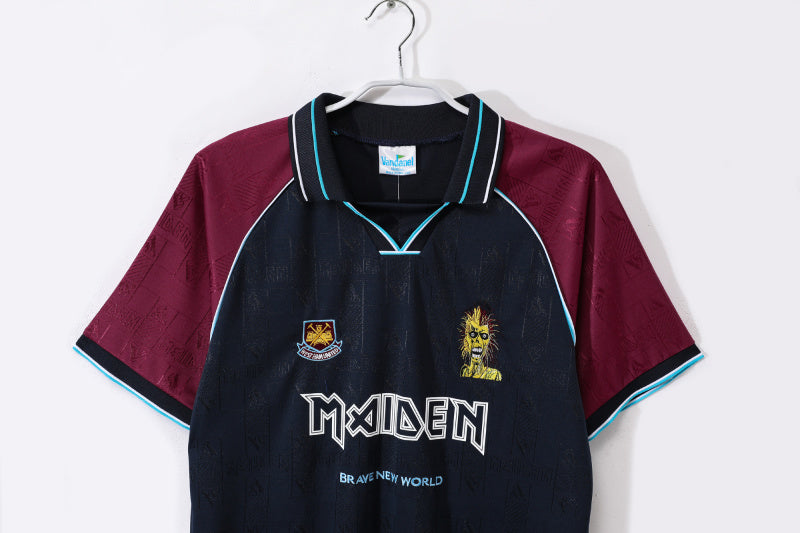 CAMISETA WEST HAM EDICIÓN LIMITADA IRON MAIDEN 1999/01 HOMBRE (RETRO)