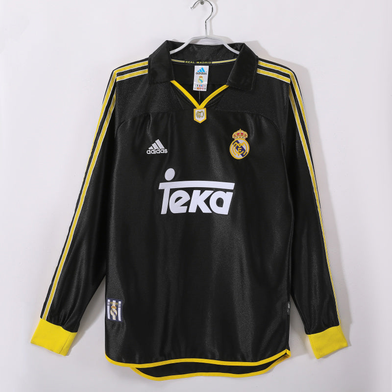 CAMISETA REAL MADRID II MANGA LARGA 1999/01 HOMBRE (RETRO)