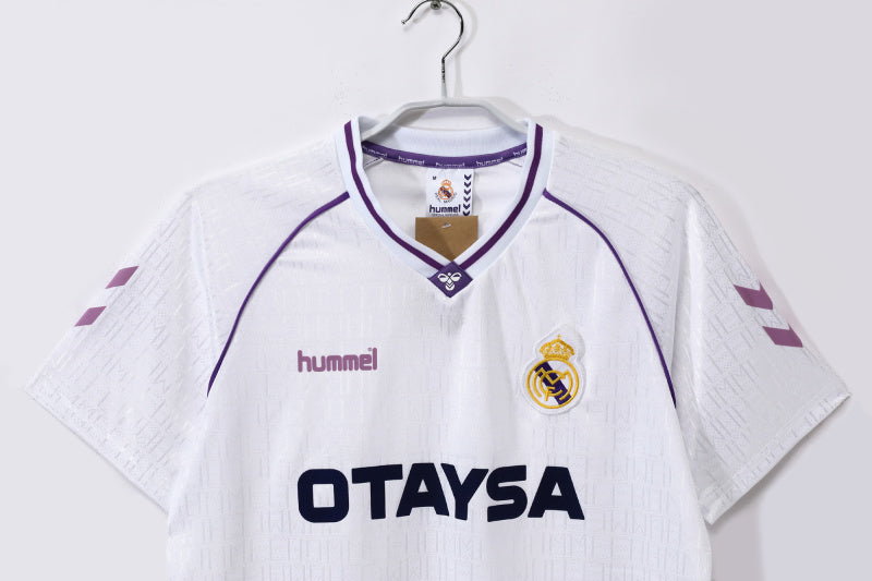 CAMISETA REAL MADRID I 1990/92 HOMBRE (RETRO)