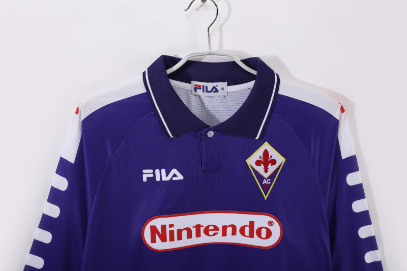 CAMISETA FIORENTINA I MANGA LARGA 1998/99 HOMBRE (RETRO)