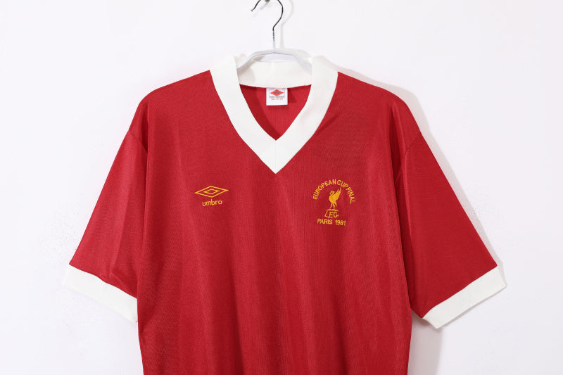 CAMISETA LIVERPOOL I 1980/81 HOMBRE (RETRO)