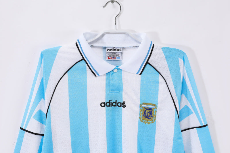CAMISETA ARGENTINA I MANGA LARGA 1996/97 HOMBRE (RETRO)