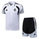 Conjunto Real Madrid 26/27 Polo y Pantalón Blanco