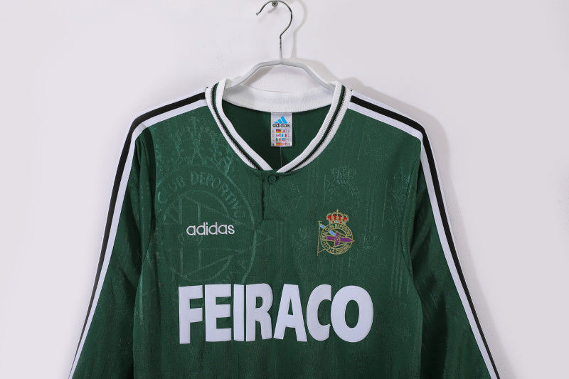 CAMISETA LA CORUÑA II MANGA LARGA 1999/00 HOMBRE (RETRO)