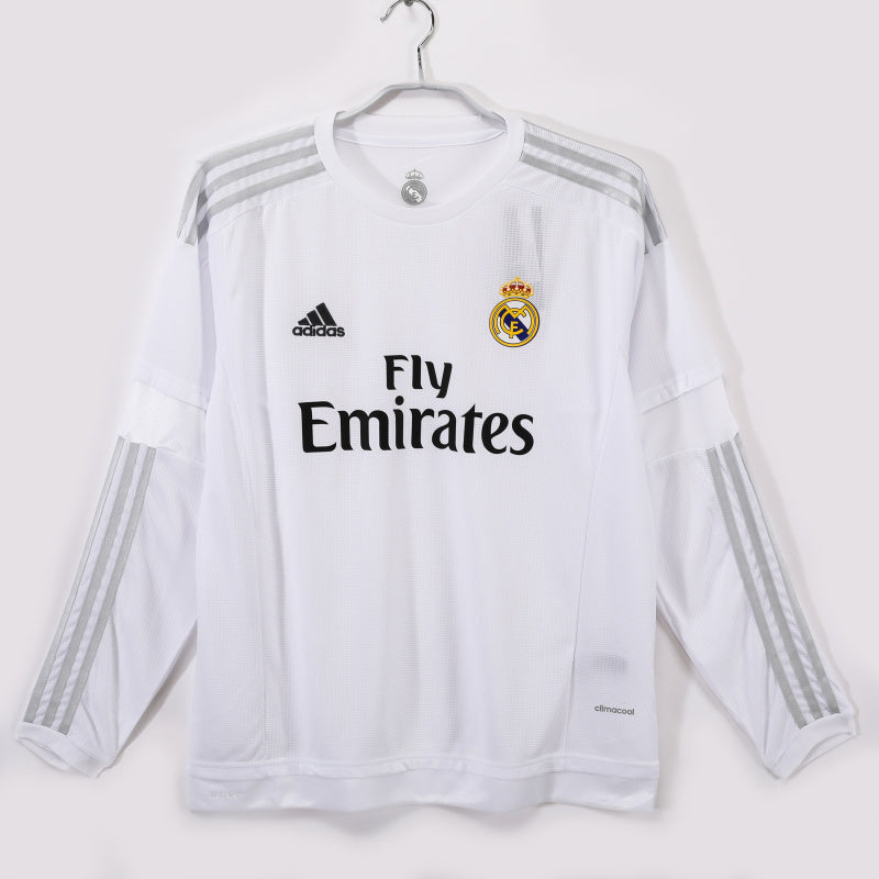 CAMISETA REAL MADRID I MANGA LARGA 2015/16 HOMBRE (RETRO)
