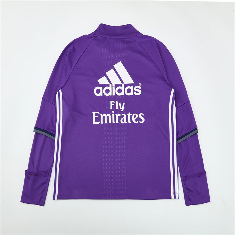 SUDADERA REAL MADRID 2016-17 HOMBRE (RETRO)