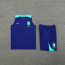 BRASIL CONJUNTO SIN MANGAS ENTRENAMIENTO 24/25 HOMBRE