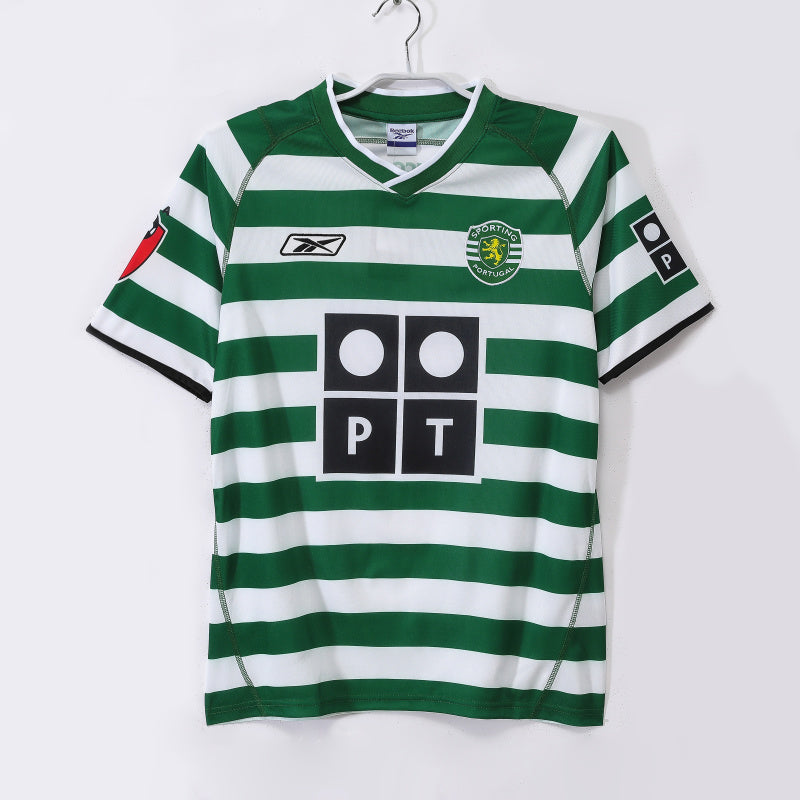 CAMISETA SPORTING LISBOA I 2003/04 HOMBRE (RETRO)