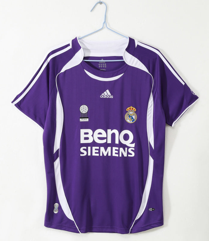 CAMISETA REAL MADRID III 2006/07 HOMBRE (RETRO)
