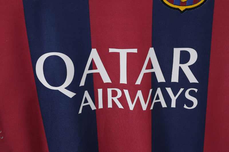 CAMISETA BARCELONA I MANGA LARGA 2014/15 HOMBRE (RETRO)