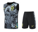 BRASIL CONJUNTO SIN MANGAS ENTRENAMIENTO 25/26 HOMBRE