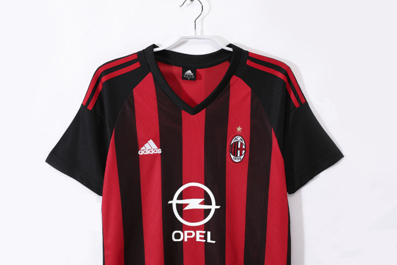 CAMISETA AC MILAN I 2002/03 HOMBRE (RETRO)