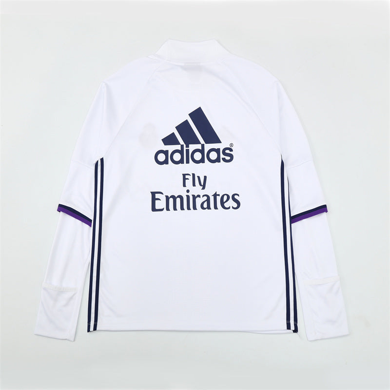 SUDADERA REAL MADRID 2016-17 HOMBRE (RETRO)