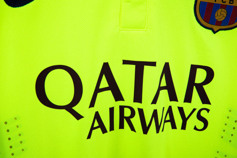 CAMISETA BARCELONA III 2014/15 HOMBRE (RETRO)