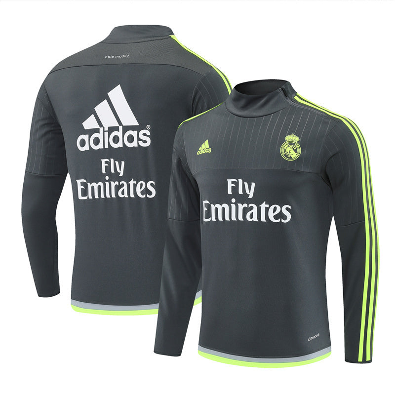 SUDADERA REAL MADRID 2015-16 HOMBRE (RETRO)