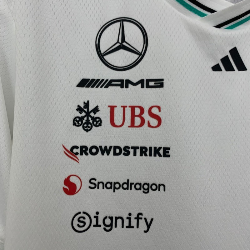 CAMISETA FÓRMULA 1 MERCEDEZ AMG 2025