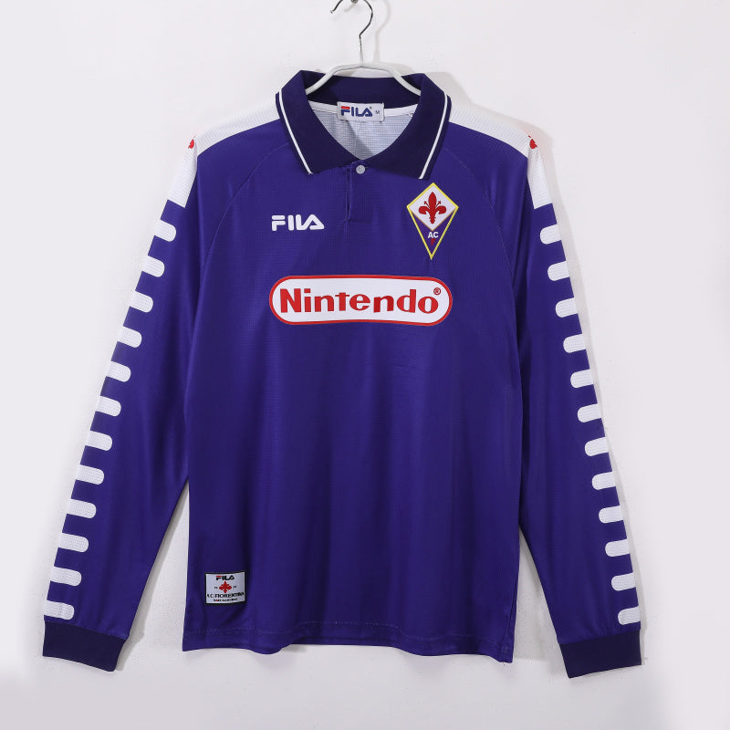 CAMISETA FIORENTINA I MANGA LARGA 1998/99 HOMBRE (RETRO)