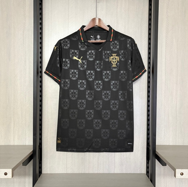 CAMISETA PORTUGAL NEGRA 2025/26 HOMBRE