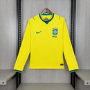 Camiseta Brasil I 26/27 Manga Larga